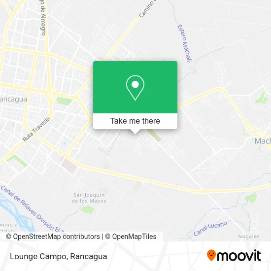 Lounge Campo map