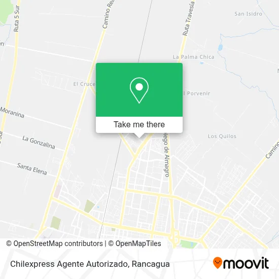 Chilexpress Agente Autorizado map