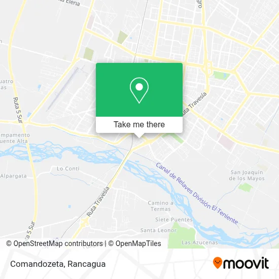 Comandozeta map