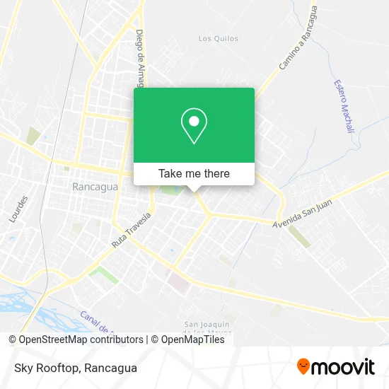 Sky Rooftop map