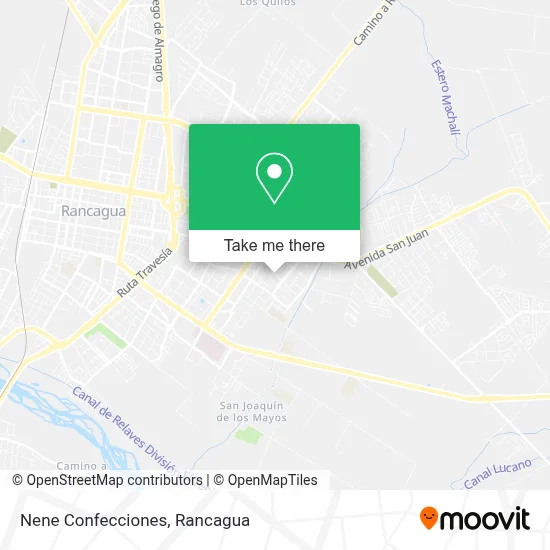 Nene Confecciones map