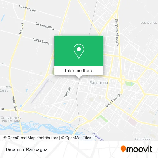 Dicamm map