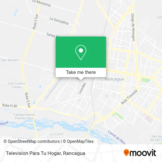 Television Para Tu Hogar map