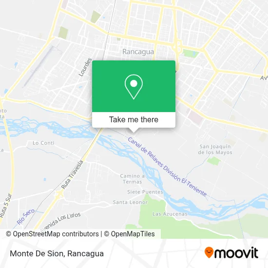 Monte De Sion map