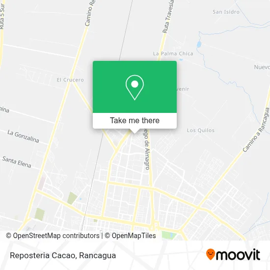 Reposteria Cacao map