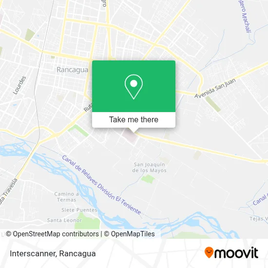Mapa de Interscanner
