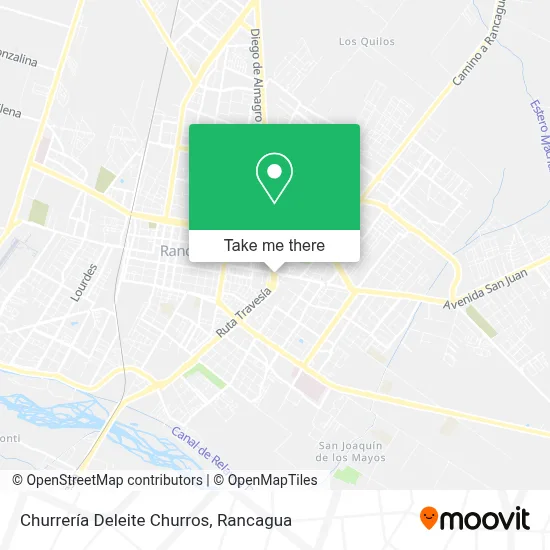 Churrería Deleite Churros map