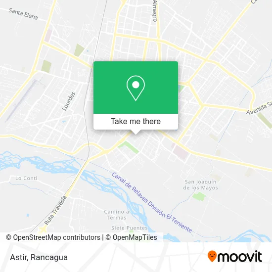Astir map