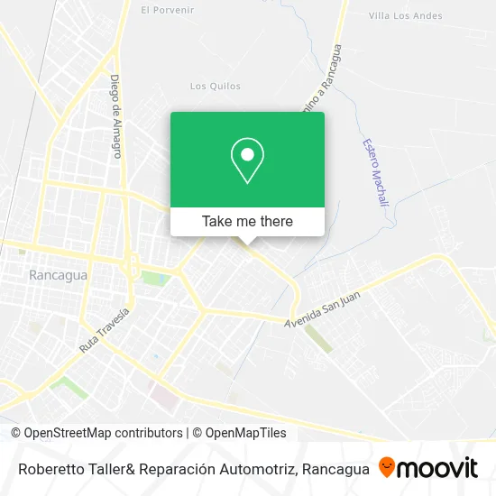 Roberetto Taller& Reparación Automotriz map