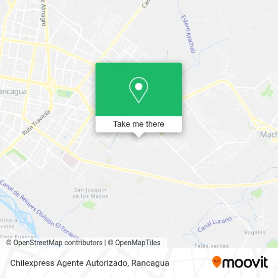Chilexpress Agente Autorizado map