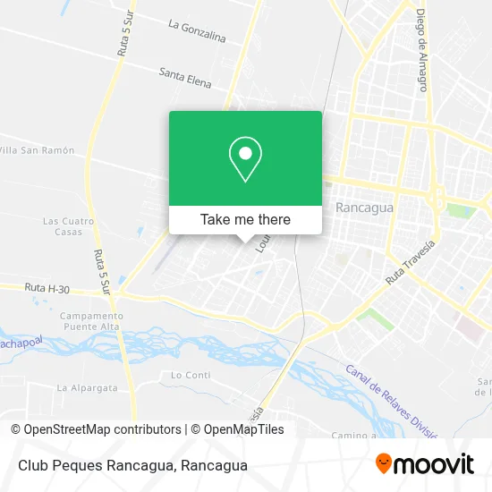 Club Peques Rancagua map