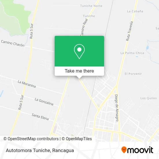 Autotomora Tuniche map