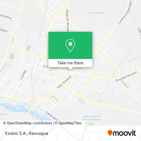 Essbio S.A. map