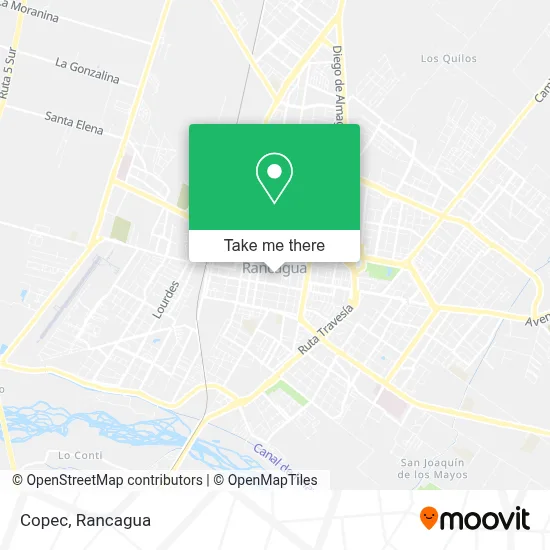 Mapa de Copec