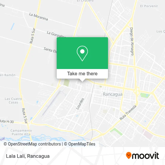 Lala Lali map