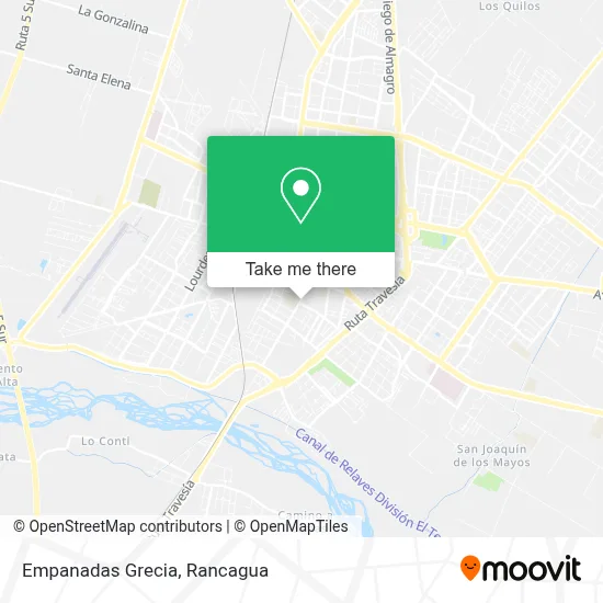 Empanadas Grecia map