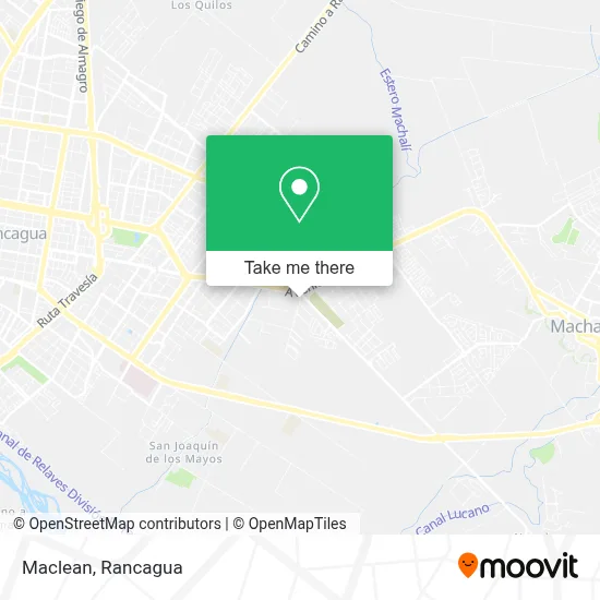 Maclean map