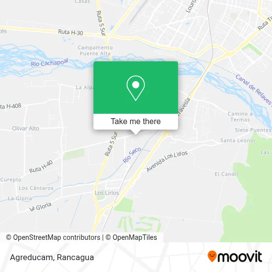 Agreducam map