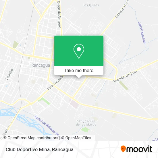 Club Deportivo Mina map