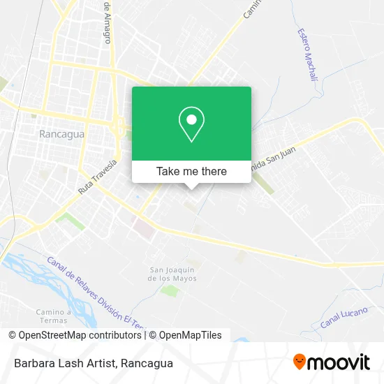 Barbara Lash Artist map