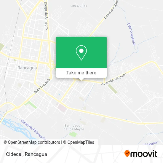 Cidecal map