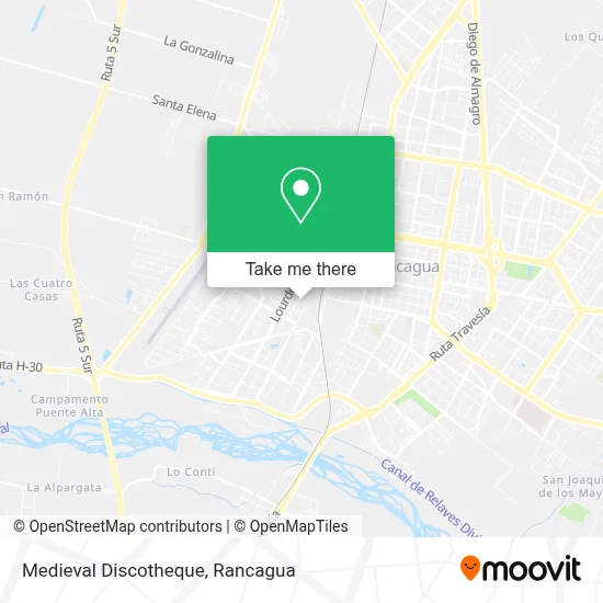 Mapa de Medieval Discotheque