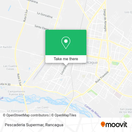 Pescaderia Supermar map