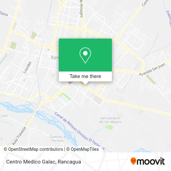 Centro Medico Galac map