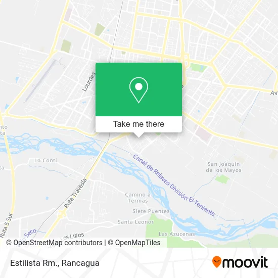 Estilista Rm. map