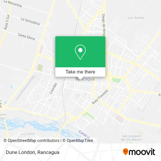 Dune London map
