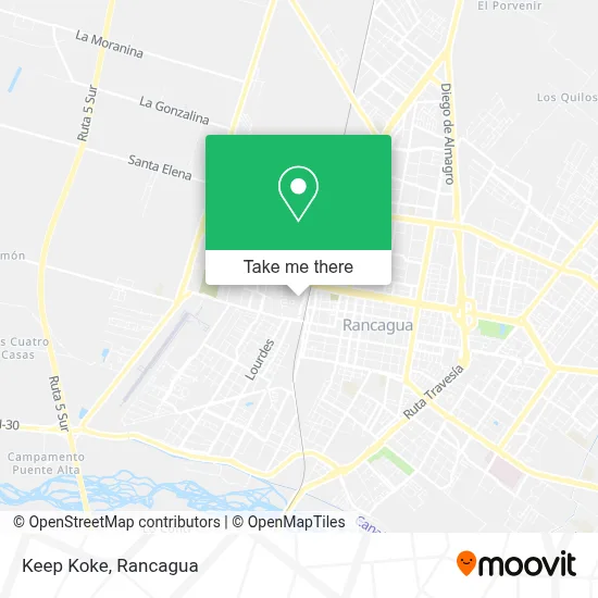 Keep Koke map