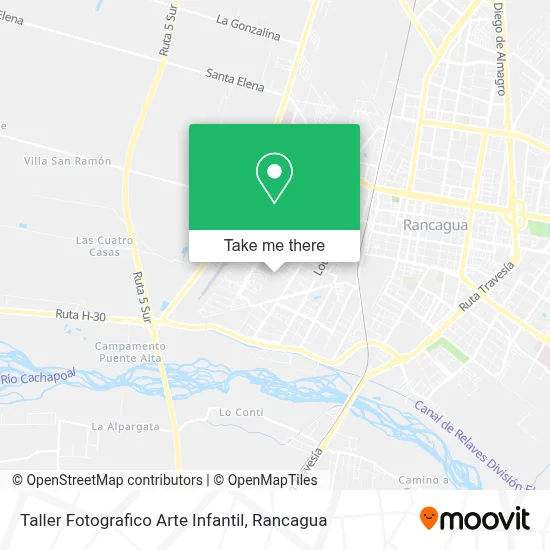 Taller Fotografico Arte Infantil map
