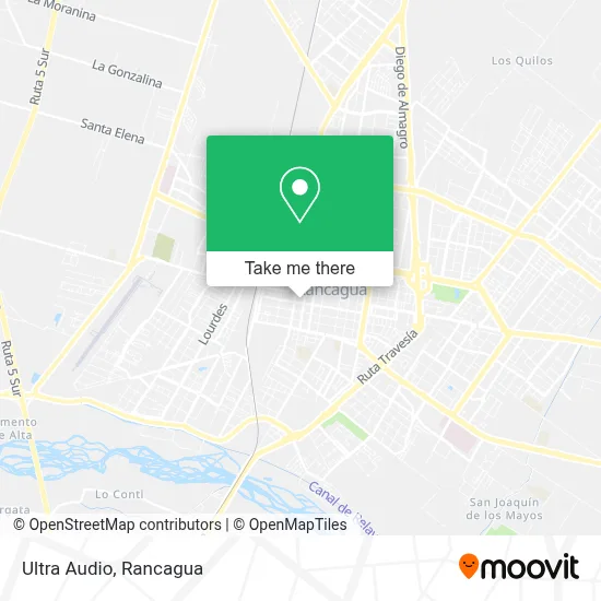 Ultra Audio map