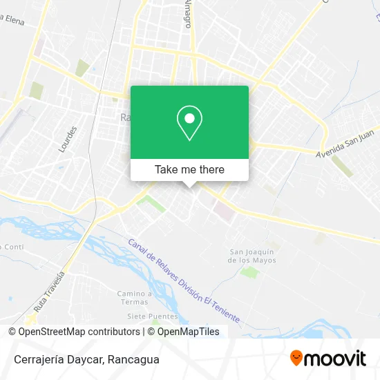 Cerrajería Daycar map