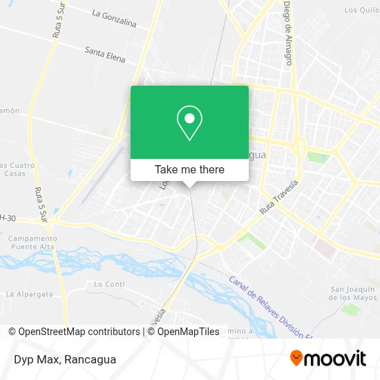 Dyp Max map