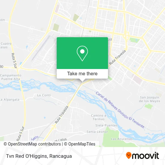 Tvn Red O'Higgins map