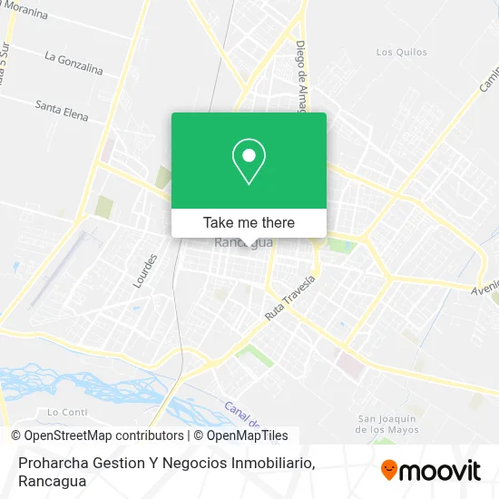Proharcha Gestion Y Negocios Inmobiliario map