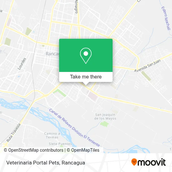 Veterinaria Portal Pets map