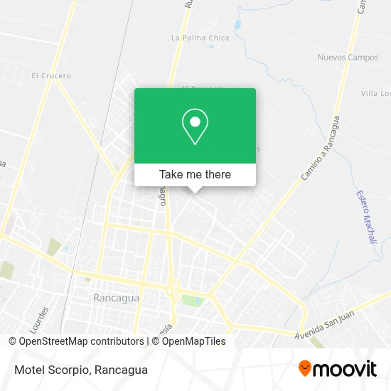 Motel Scorpio map
