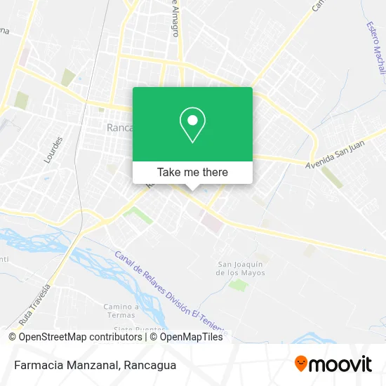 Farmacia Manzanal map