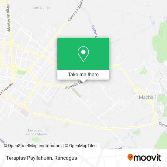 Terapias Payllahuen map
