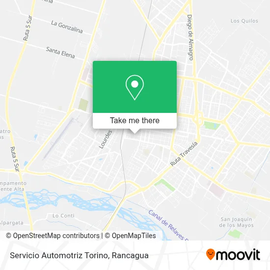 Servicio Automotriz Torino map