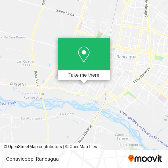 Conavicoop map