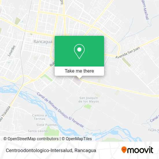 Centroodontologico-Intersalud map