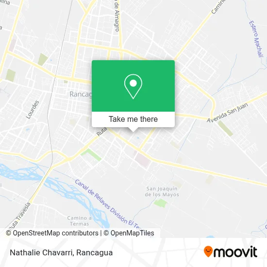 Nathalie Chavarri map