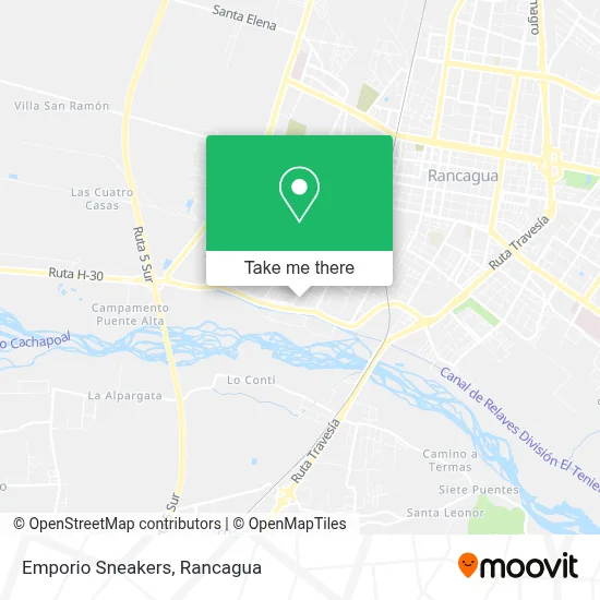 Emporio Sneakers map