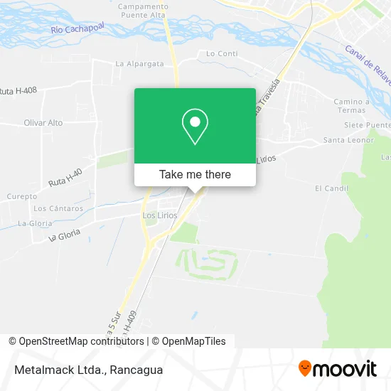 Metalmack Ltda. map