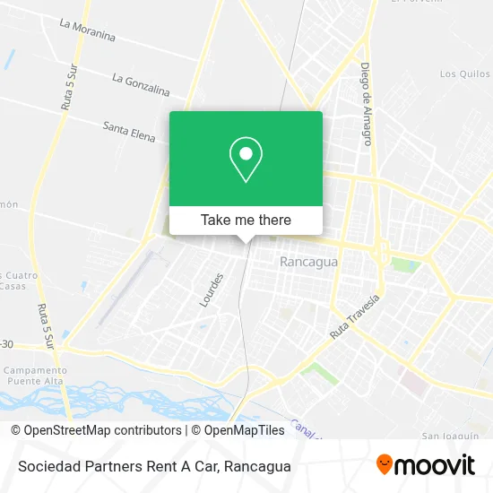 Sociedad Partners Rent A Car map