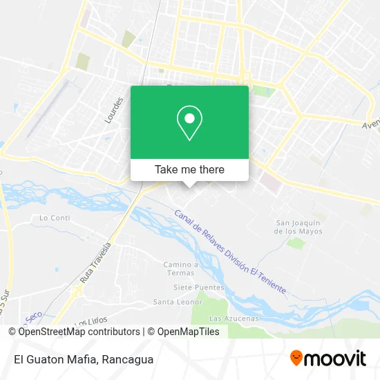 El Guaton Mafia map