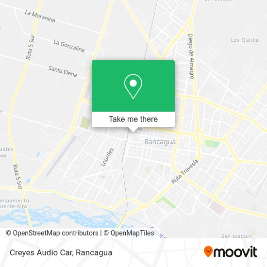 Creyes Audio Car map